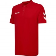 Preisvergleich für Oberteile: HMLGO KIDS COTTON POLO T-Shirts Kinder rot Gr. 152  Kinder