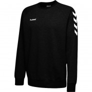 Preisvergleich für Oberteile: HMLGO KIDS COTTON SWEATSHIRT Sweatshirts Kinder schwarz Gr. 116  Kinder