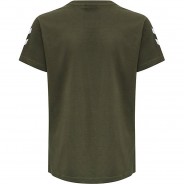 Preisvergleich für Oberteile: HMLGO KIDS COTTON T-SHIRT S/S T-Shirts Kinder olive Gr. 164  Kinder