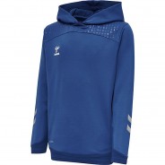 Preisvergleich für Oberteile: hmlLEAD POLY HOODIE KIDS Kapuzenpullover Kinder blau Gr. 116  Kinder