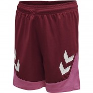 Preisvergleich für Hosen: hmlLEAD POLY SHORTS KIDS Sportshorts Kinder dunkelrot Gr. 128  Kinder