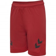 Preisvergleich für Hosen: hmlLEAD POLY SHORTS KIDS Sportshorts Kinder rot Gr. 164  Kinder