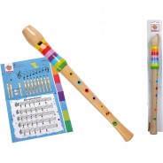 Preisvergleich für Musikinstrumente: Eichhorn Holzflöte, 32cm