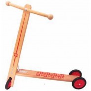 Preisvergleich für Kinderfahrzeuge: Holzspielzeug Holzroller bunt