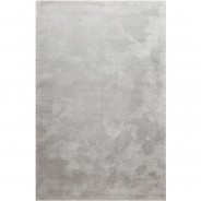 Preisvergleich für Heimtextilien: Hochflorteppich Pisa 25mm pflegeleicht silber Gr. 70 x 140