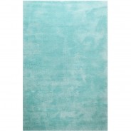Preisvergleich für Heimtextilien: Hochflorteppich Pisa 25mm pflegeleicht türkis Gr. 200 x 290