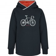 Preisvergleich für Oberteile: Hoodie Keep It Skateboard Bike Motiv Kinder schwarz Gr. 164/170  Kinder
