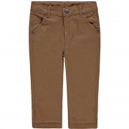 Preisvergleich für Hosen: Hose regular fit Stoffhosen  braun Gr. 62 Jungen Kleinkinder