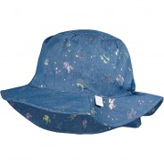 Preisvergleich für Mützen & Accessoires: Hut EINHORN  denim Gr. 51 Mädchen Kleinkinder