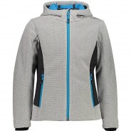 Preisvergleich für Jacken & Outdoorkleidung: Jacke FIX HOOD Outdoorjacken Kinder grau Gr. 140  Kinder