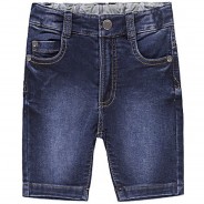 Preisvergleich für Hosen: Jeansbermudas Knitdenim Jeansshorts  dark blue denim Gr. 116/122 Jungen Kinder