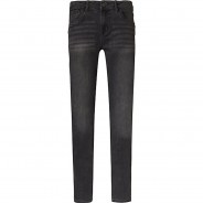Preisvergleich für Hosen: Jeanshose 710 ECO Super Skinny Fit  grau/schwarz Gr. 176 Mädchen Kinder