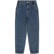 Preisvergleich für Hosen: Jeanshose  dark blue denim Gr. 140 Mädchen Kinder