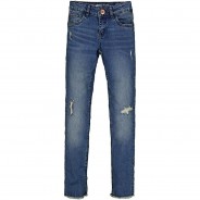 Preisvergleich für Hosen: Jeanshose  dark blue denim Gr. 158 Mädchen Kinder