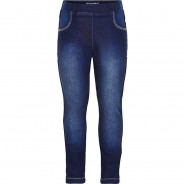 Preisvergleich für Hosen: Jeanshose  dark blue denim Gr. 92 Mädchen Kleinkinder