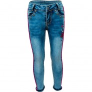 Preisvergleich für Hosen: Jeanshose  dunkelblau Gr. 122 Mädchen Kinder