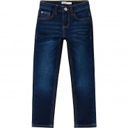 Preisvergleich für Hosen: Jeanshose für Mädchen blau Gr. 116 Jungen Kinder