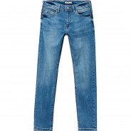 Preisvergleich für Hosen: Jeanshose für Mädchen blau Gr. 170 Jungen Kinder