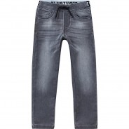 Preisvergleich für Hosen: Jeanshose für Mädchen grau Gr. 110 Jungen Kleinkinder