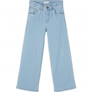 Preisvergleich für Hosen: Jeanshose NKFBWIDE  light blue denim Gr. 146 Mädchen Kinder