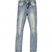 Preisvergleich für Hosen: Jeanshose NKFPOLLY  light blue denim Gr. 122 Mädchen Kinder