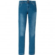 Preisvergleich für Hosen: Jeanshose NKFPOLLY , Organic Cotton blue denim Gr. 128 Mädchen Kinder