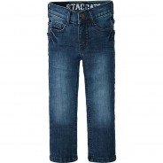 Preisvergleich für Hosen: Jeanshose Skinny fit , Bundweite REGULAR blau Gr. 122 Jungen Kinder