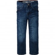 Preisvergleich für Hosen: Jeanshose Skinny fit , Bundweite REGULAR blau Gr. 128 Jungen Kinder