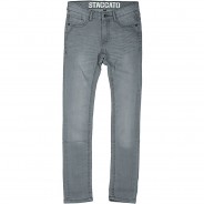 Preisvergleich für Hosen: Jeanshose Skinny fit , Bundweite REGULAR grey denim Gr. 152 Jungen Kinder