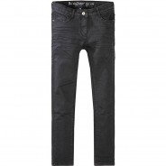 Preisvergleich für Hosen: Jeanshose Skinny fit , Bundweite REGULAR grün Gr. 152 Mädchen Kinder