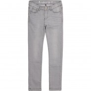 Preisvergleich für Hosen: Jeanshose Skinny fit , Bundweite REGULAR light grey denim Gr. 170 Mädchen Kinder