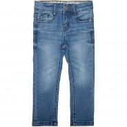 Preisvergleich für Hosen: Jeanshose Skinny fit , Bundweite SLIM blau Gr. 116 Jungen Kinder