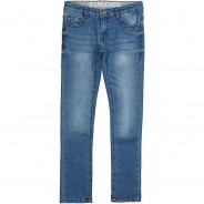 Preisvergleich für Hosen: Jeanshose Skinny fit , Bundweite SLIM blau Gr. 146 Jungen Kinder