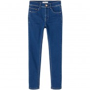 Preisvergleich für Hosen: Jeanshose Skinny fit NKFPOLLY  blue denim Gr. 146 Mädchen Kinder