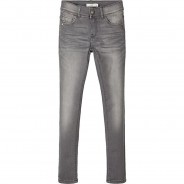 Preisvergleich für Hosen: Jeanshose Skinny fit NKFPOLLY  light grey denim Gr. 116 Mädchen Kinder
