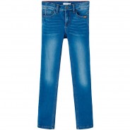 Preisvergleich für Hosen: Jeanshose Slim fit NKMTHEO , Bundweite SLIM blue denim Gr. 164 Jungen Kinder