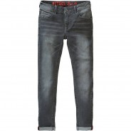 Preisvergleich für Hosen: Jeanshose Slim Fit NOLAN  grau Gr. 164 Jungen Kinder