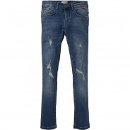 Preisvergleich für Hosen: Jeanshosen Tom Jeans mit Riss-Details Jeanshosen blue denim Gr. 164 Jungen Kinder
