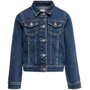 Preisvergleich für Jacken & Outdoorkleidung: Jeansjacke  blue denim Gr. 134 Mädchen Kinder