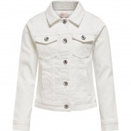 Preisvergleich für Jacken & Outdoorkleidung: Jeansjacke KOGRAIN  weiß Gr. 116 Mädchen Kinder