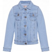 Preisvergleich für Jacken & Outdoorkleidung: Jeansjacke KONSARA  light blue denim Gr. 146 Mädchen Kinder
