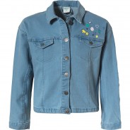 Preisvergleich für Jacken & Outdoorkleidung: Jeansjacke  light blue denim Gr. 122 Mädchen Kinder