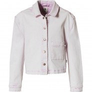 Preisvergleich für Jacken & Outdoorkleidung: Jeansjacke  lila Gr. 128/134 Mädchen Kinder