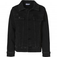 Preisvergleich für Jacken & Outdoorkleidung: Jeansjacke NKMTIMES  black denim Gr. 134 Jungen Kinder