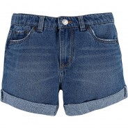 Preisvergleich für Hosen: Jeansshorts LVG SHORTY  blue denim Gr. 140 Mädchen Kinder