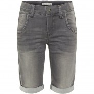 Preisvergleich für Hosen: Jeansshorts NKMTHEO  grey denim Gr. 98 Jungen Kinder