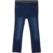 Preisvergleich für Hosen: Jeggings NMFSALLI , Organic Cotton dark blue denim Gr. 74 Mädchen Kinder