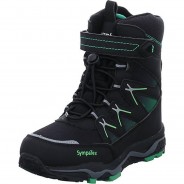 Preisvergleich für Schuhe: Jungen Stiefel Schuhe Lasslo-Sympatex Boots Kinderschuhe Synthetikkombination uni Stiefel schwarz Gr. 34 Jungen Kinder