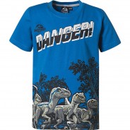 Preisvergleich für Oberteile: Jurassic World T-Shirt  blau Gr. 152/158 Jungen Kinder