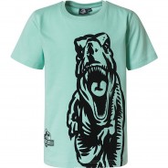 Preisvergleich für Oberteile: Jurassic World T-Shirt  grün Gr. 104/110 Jungen Kinder